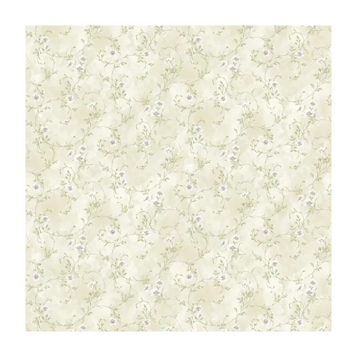 Capri Purple Floral Trail Wallpaper Sidewall Chesapeake DLR54632