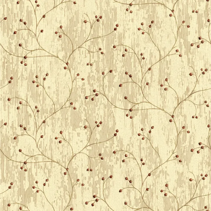 Neutrals Rosehip Trail Wallpaper Sidewall Chesapeake FFR16151