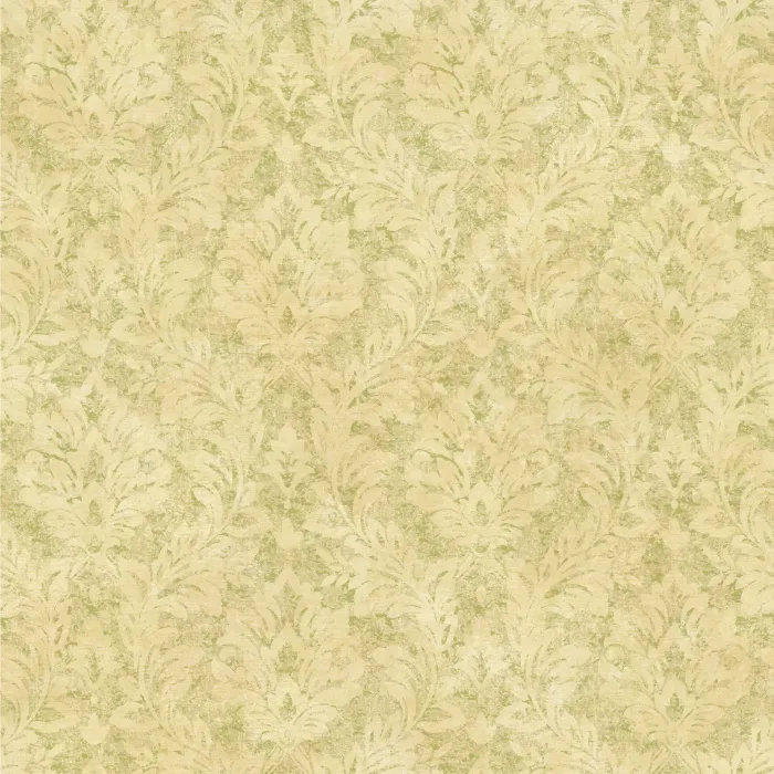 Neutral Cottage Damask Wallpaper Sidewall Chesapeake FFR19359