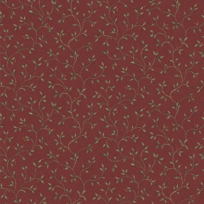 Red Vine Trail Wallpaper Sidewall Chesapeake FFR21591