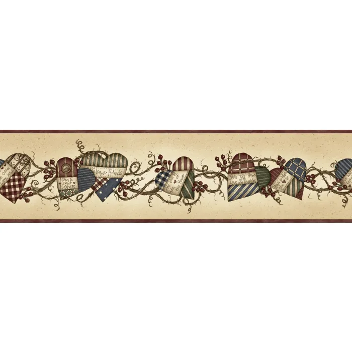Neutral Heart Of This Home Wallpaper Border Chesapeake FFR65271B