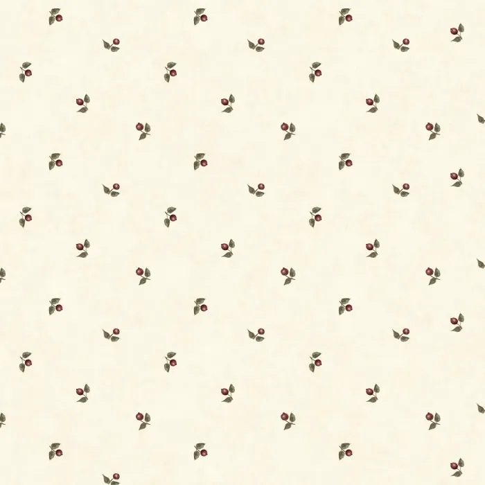 Neutral Little Cherry Toss Wallpaper Sidewall Chesapeake FFR66042