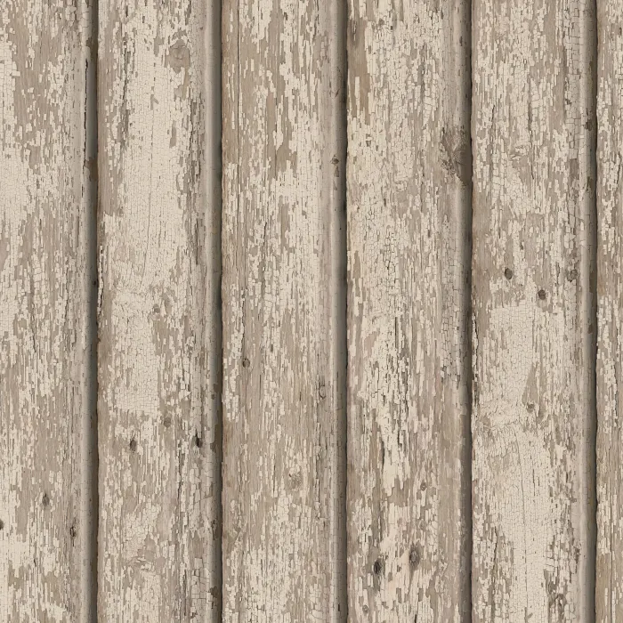 Neutral Weathered Clapboards Wallpaper Sidewall Chesapeake FFR66104