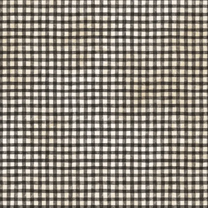 Black Washy Plaid Wallpaper Sidewall Chesapeake FFR662017