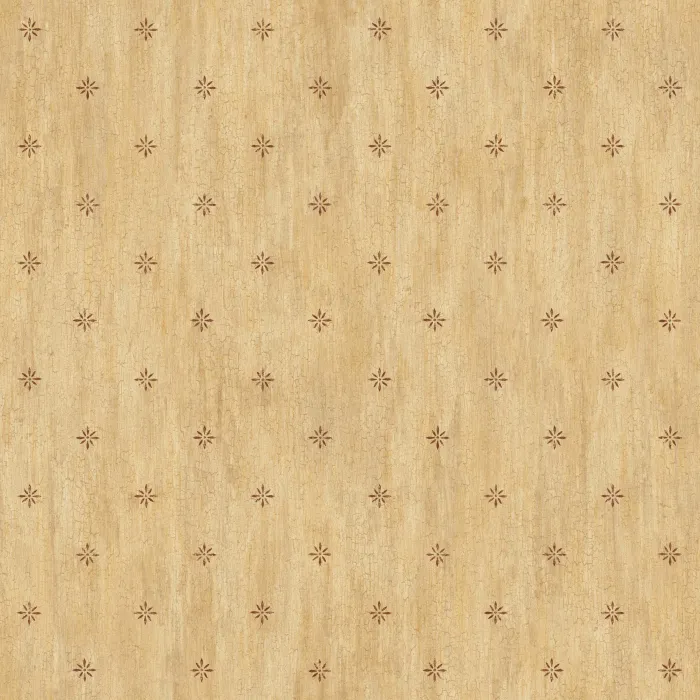 Yellow Stencil Starburst Wallpaper Sidewall Chesapeake FFR66382