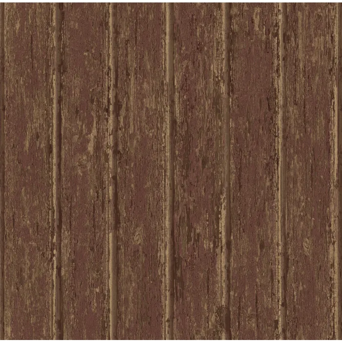 Red Weathered Clapboards Wallpaper Sidewall Chesapeake FFR66421