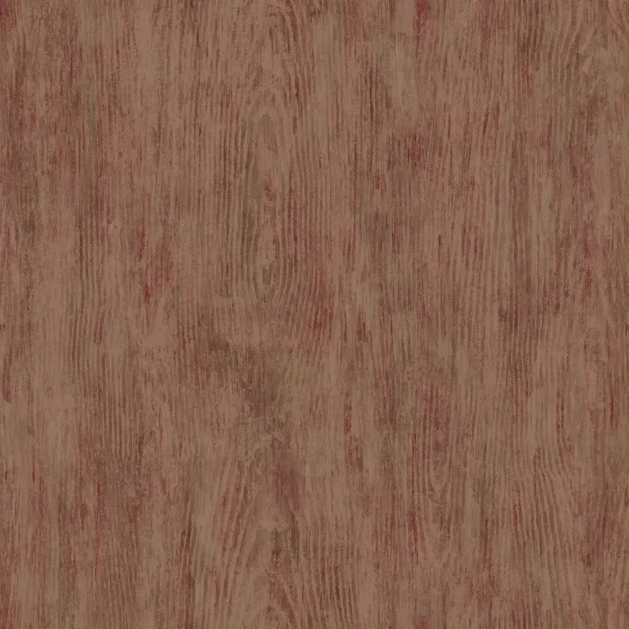 Priscilla Red Faux Wood Wallpaper Sidewall Chesapeake PUR113119