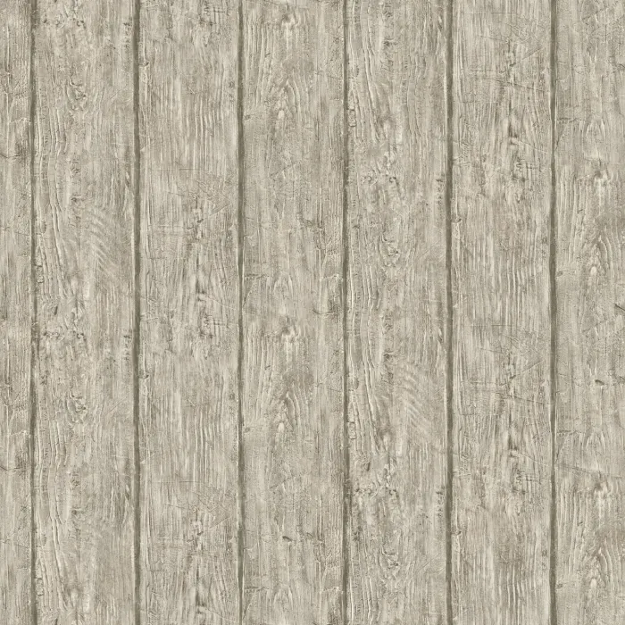 Outerbanks Grey Faux Wood Wallpaper Sidewall Chesapeake PUR49415