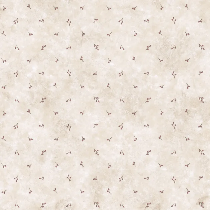 Cindy Blue Berry Spot Toss Wallpaper Sidewall Chesapeake PUR66196