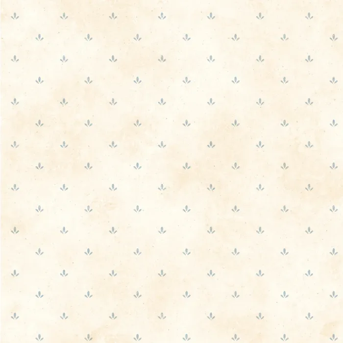 Ella Blue Paw Print Toss Wallpaper Sidewall Chesapeake PUR66412