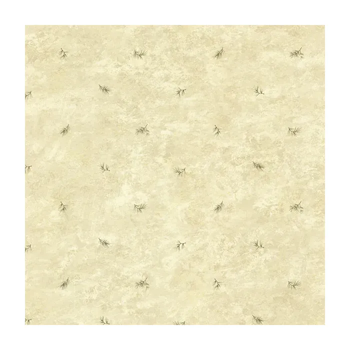 Pine Valley Sand Sprig Toss Wallpaper Sidewall Chesapeake TLL01482