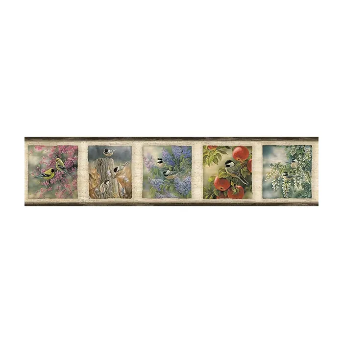 Springfield Black Springfield Wallpaper Border Chesapeake TLL01571B