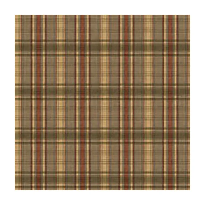 Bluewater Navy Sunny Plaid Wallpaper Sidewall Chesapeake TLL130411