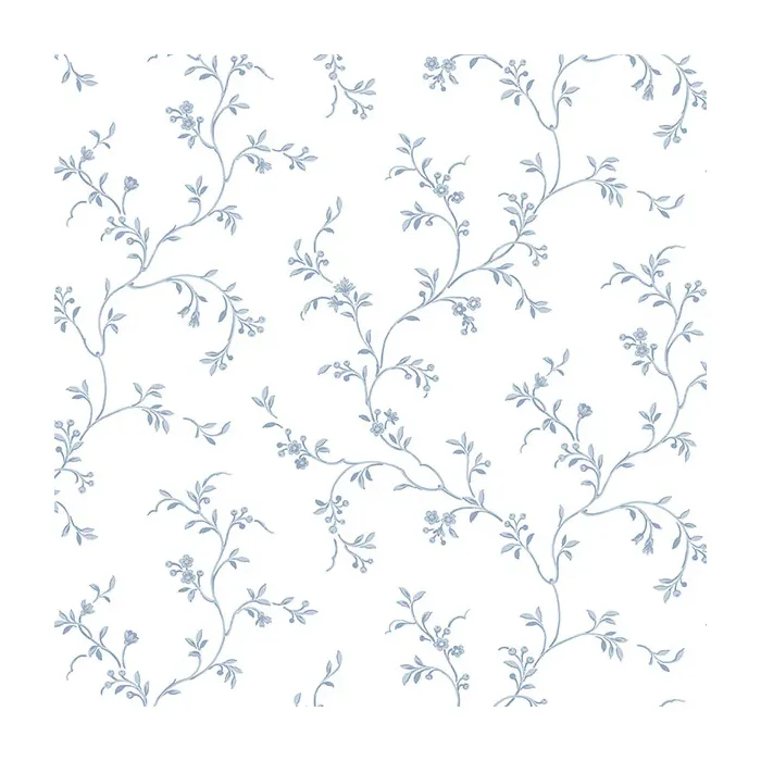 Allison's Trail Wallpaper Blue Norwall Wallcovering AB27624