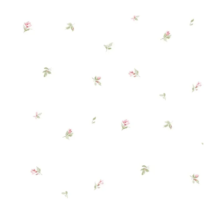 Camille's Mini Wallpaper Red, Green Norwall Wallcovering AB27626