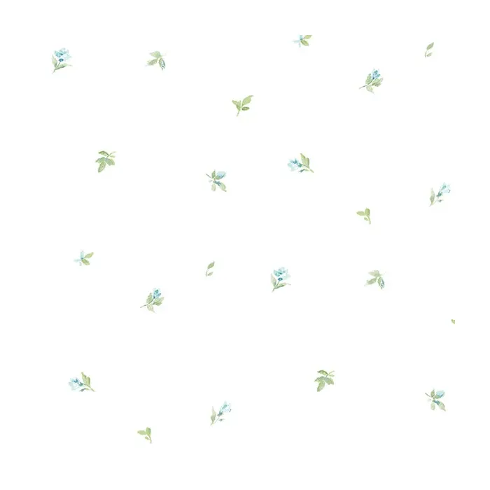 Camille's Mini Wallpaper Blue, Green Norwall Wallcovering AB27627