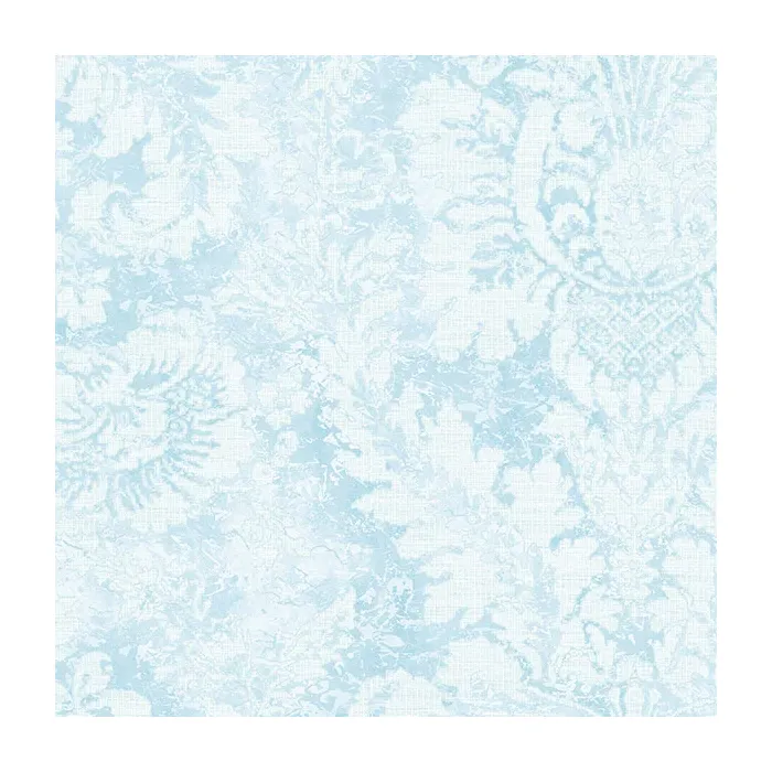 Valentine Damask Wallpaper Blue Norwall Wallcovering AB42429
