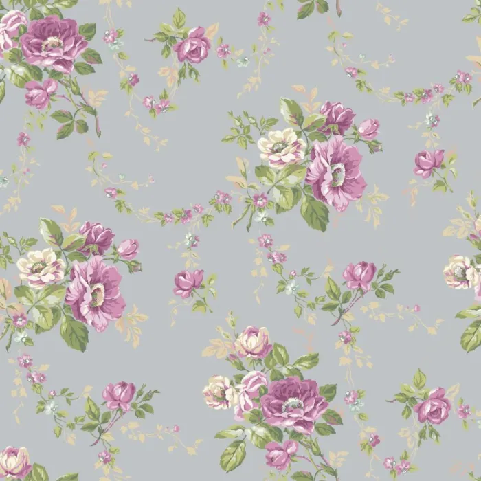 Ashford House Blooms Victorian Garden Wallpaper