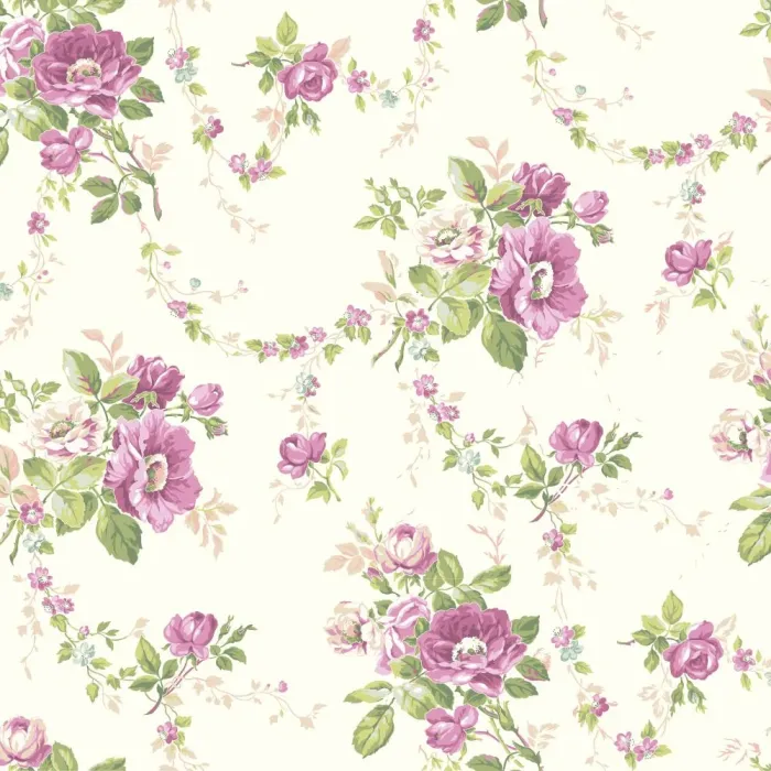 Ashford House Blooms Victorian Garden Wallpaper