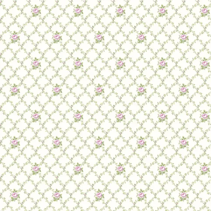 Ashford House Blooms Victorian Garden Toss Wallpaper