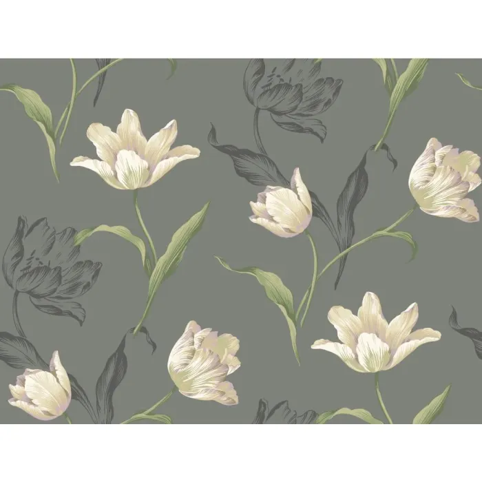 Ashford House Blooms Tulip Wallpaper