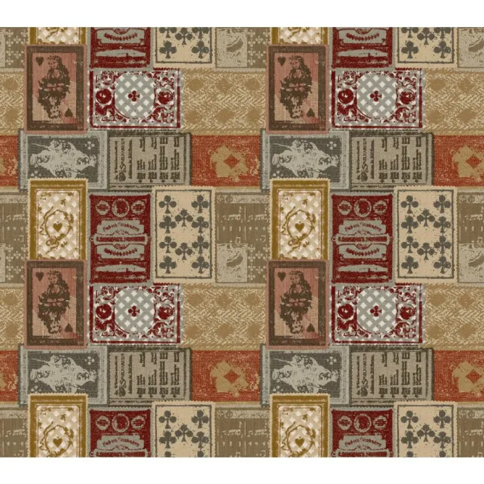 American Classics Eclectic Patchwork Wallpaper
