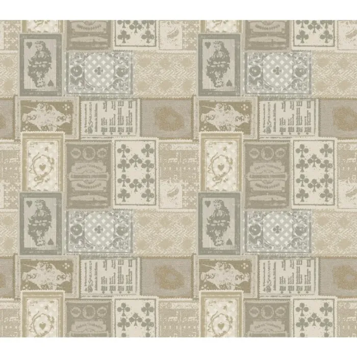 American Classics Eclectic Patchwork Wallpaper
