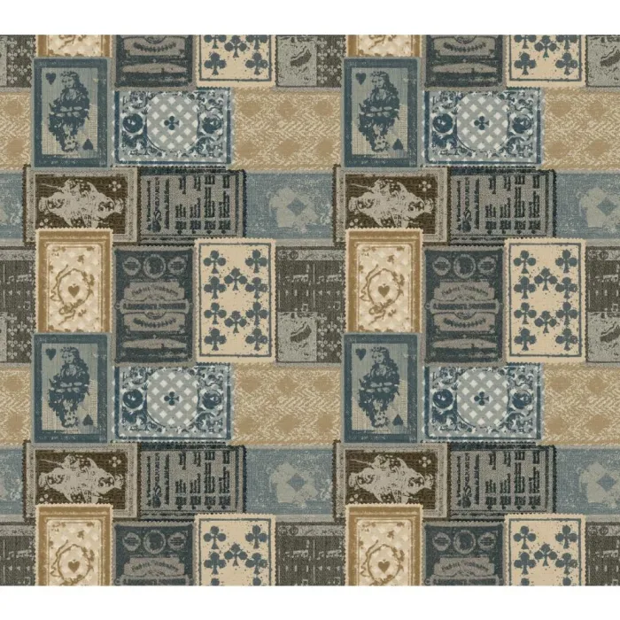 American Classics Eclectic Patchwork Wallpaper