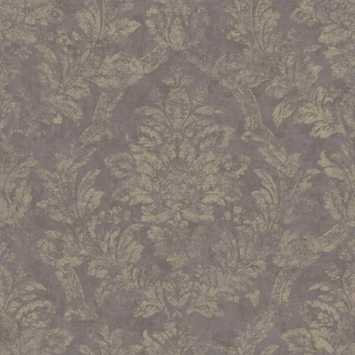 American Classics Distressed Damask Wallpaper
