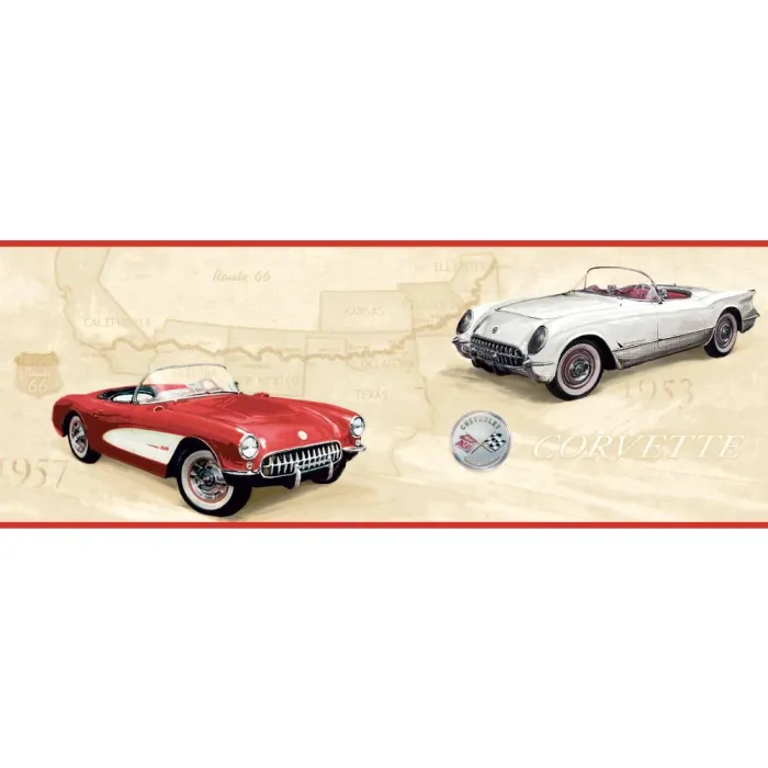 American Classics Corvette/rte 66 Border
