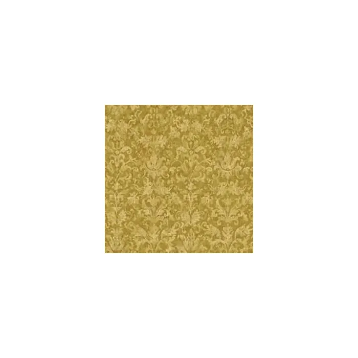 Gold Distressed Damask Wallpaper