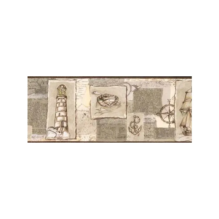 Love of Nautical Wallpaper Border