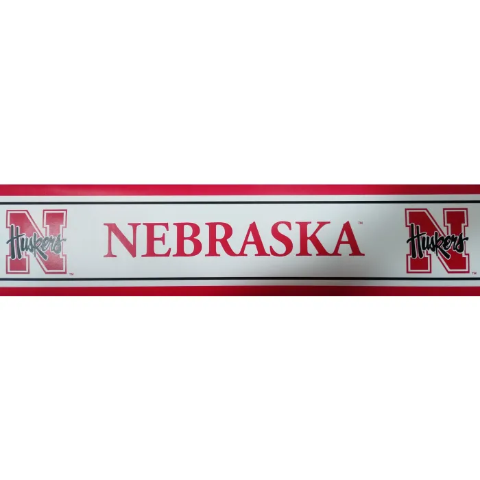 University of Nebraska Wallpaper Border - Teamworks Wallcoverings