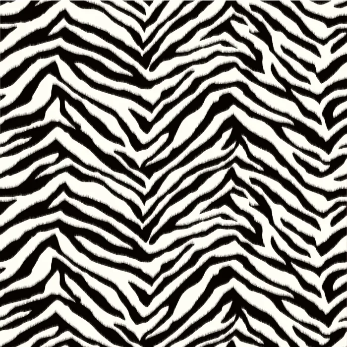 Mia Black Faux Zebra Stripes Wallpaper Sidewall Chesapeake BBC95503