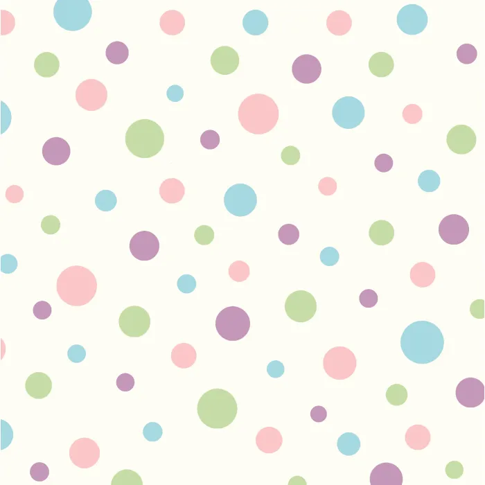 Dotty Pink Polka Dot Toss Wallpaper Sidewall Chesapeake BBC95632
