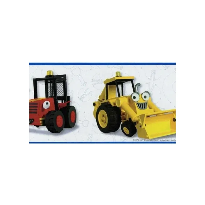 Bob The Builder & Friends Wallpaper Border - York Wallcoverings