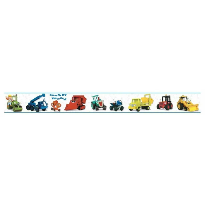 Bob The Builder & Friends Wallpaper Border - York Wallcoverings