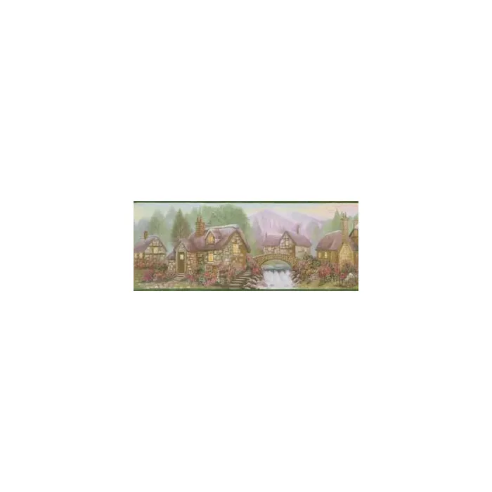 Country Cottage Wallpaper Border