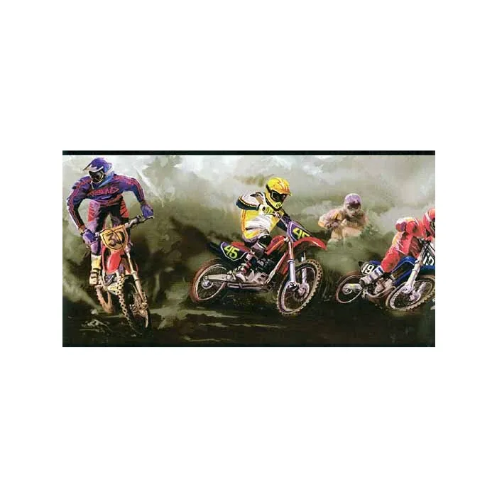 Motocross Wallpaper Border