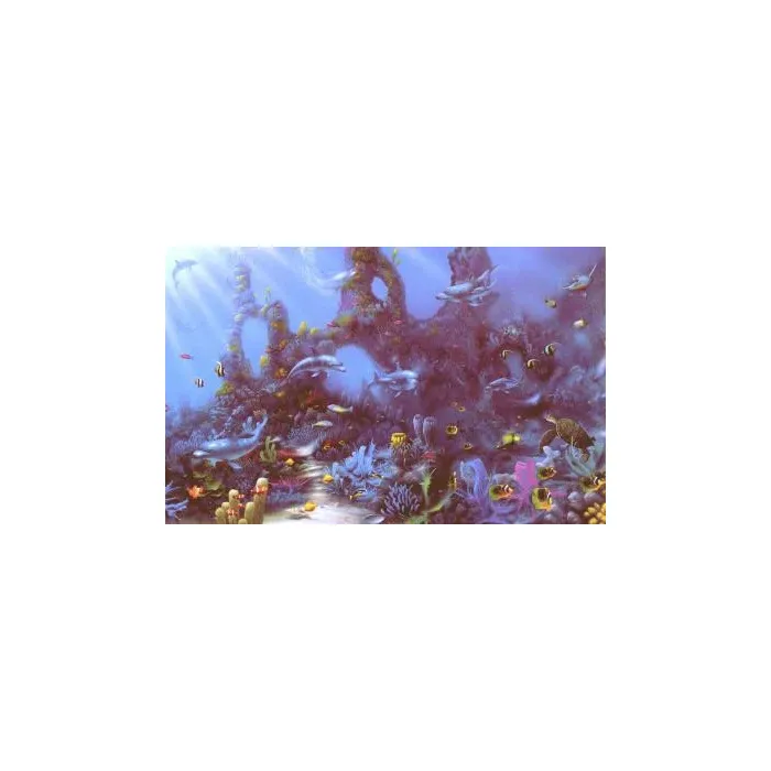 Dolphins Paradise Wallpaper Mural