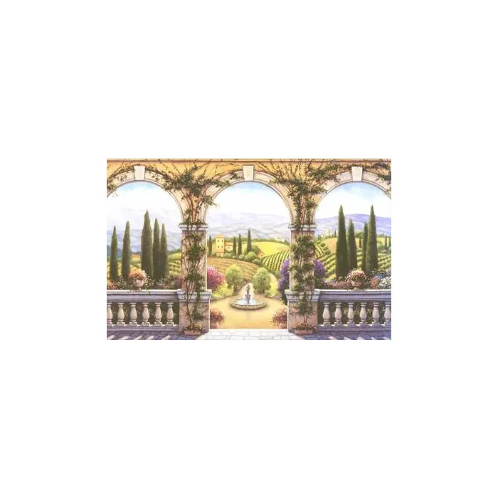 Tuscan Villa Wallpaper Mural