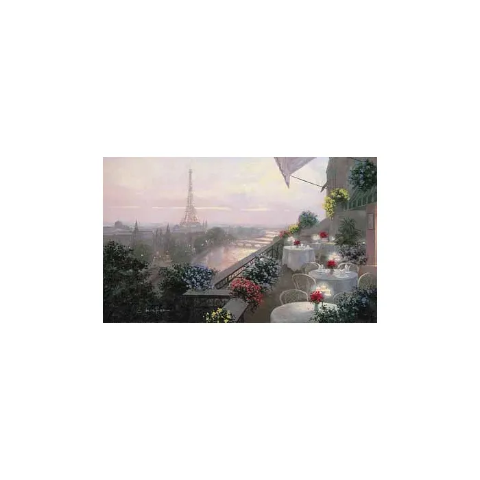 A Dinner on the Terrace Wallpaper Mural