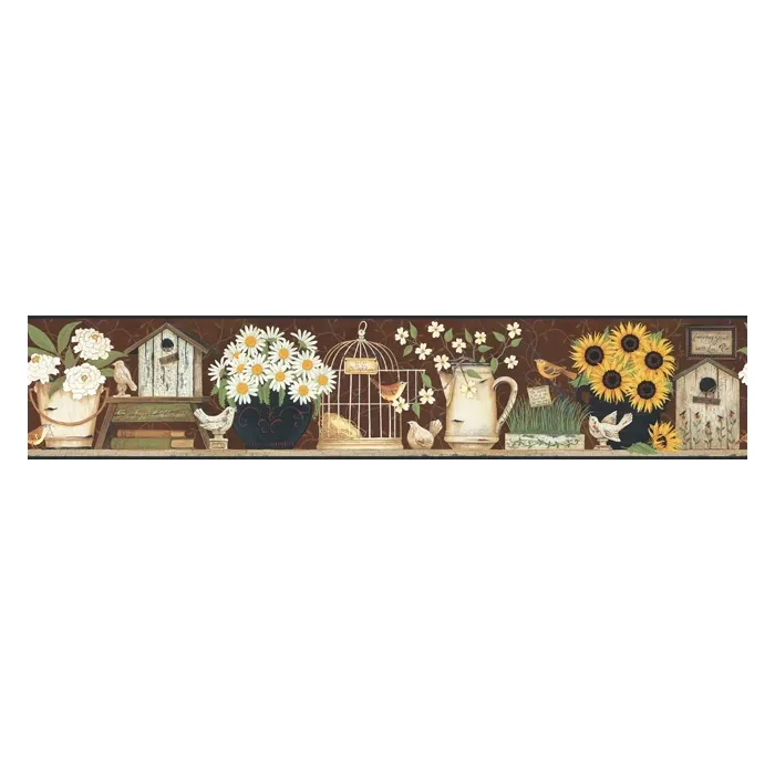 Earth is Full of Goodness Wallpaper Border CB5545BDB