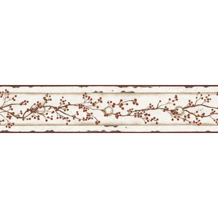 Hearts & Crafts Iii Berry Vine Border