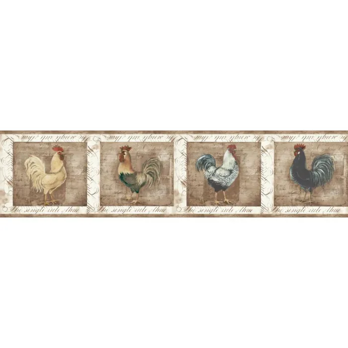 Hearts & Crafts Iii Rooster Border