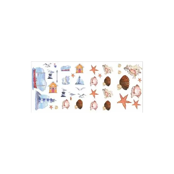 Gulf Shores Peel and Stick Appliques