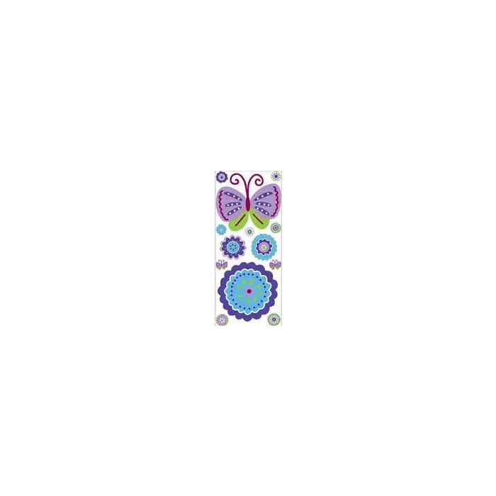 Patchwork Purple Jumbo Applique