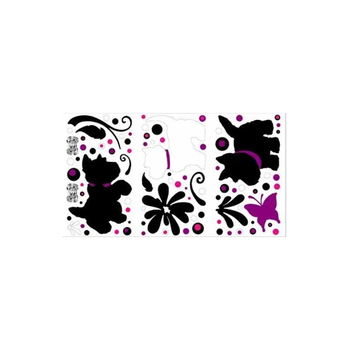 Pupsy Daisy Peel and Stick Appliques 01715