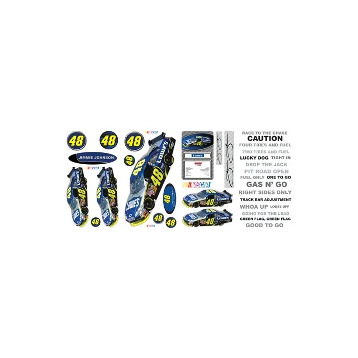 NASCAR Jimmie Johnson Wallpaper Appliques 01984