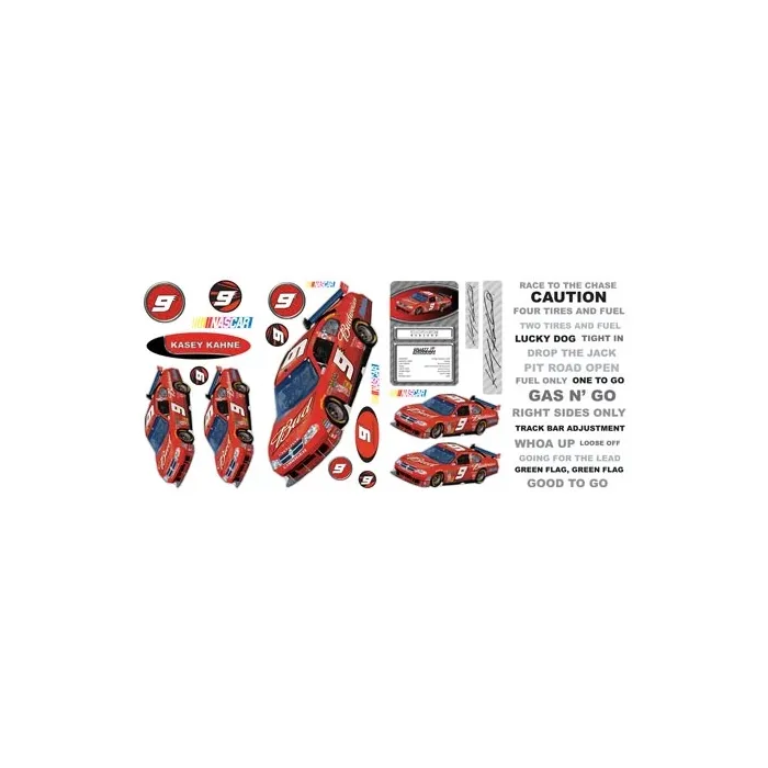 NASCAR Kasey Kahne Wall Appliques Racing Decals